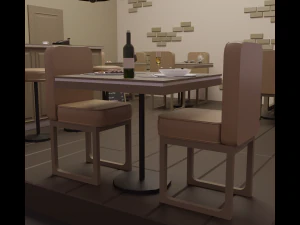 Restaurant 3D Model