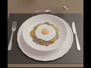 Restaurant 3D Model