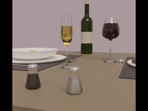 Restaurant 3D Model
