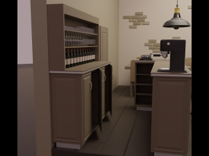 Restaurant 3D Модель