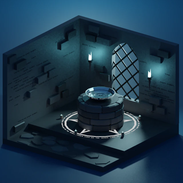 Kutsal alan 3D Model .c4d .max .obj .3ds .fbx .stl .blend 