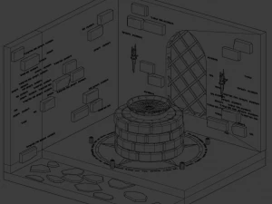 Kutsal alan 3D Model