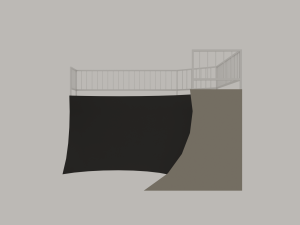 Skatepark 3D Model