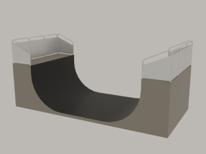 Skatepark 3D Model