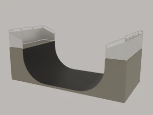 Skatepark 3D Model