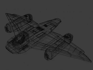 Spaceship 3D Model