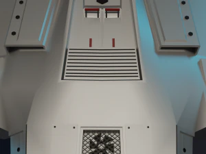 Spaceship 3D Model