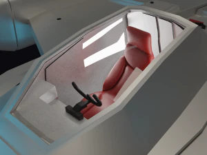 Spaceship 3D Model