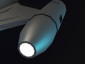 Spaceship 3D मॉडल
