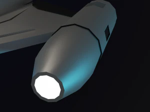 Spaceship 3D Model
