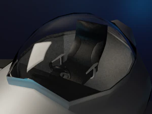 Spaceship 3D Model