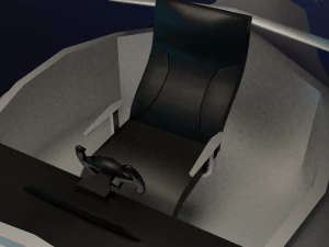 Spaceship 3D Model