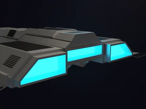 Spaceship 3D Model