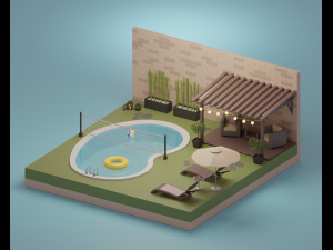 Garden Modelo 3D