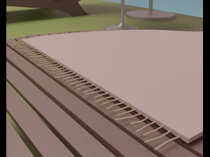 Bah&ccedil;e 3D Model