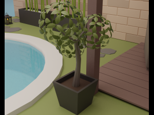 Garden Model 3D