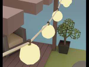 Garden Model 3D