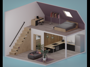 Apartment 3D Model