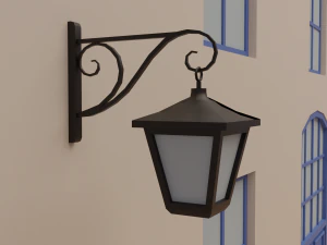 Train station 3D Model