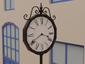 Train station 3D 모델