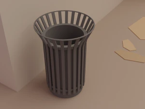 Train station 3D Model