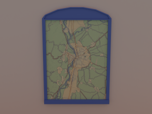 Train station 3D 모델