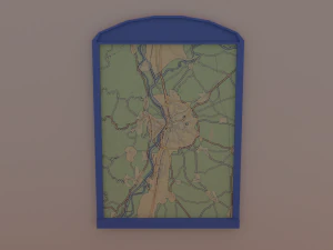 Train station 3D Model