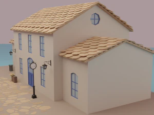 Train station 3D Model