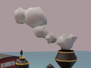 Train station 3D 모델