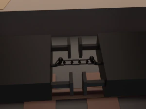 Train station 3D Model