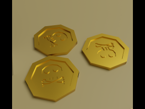 Treasure Island Model 3D