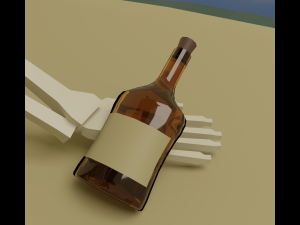 Treasure Island Model 3D