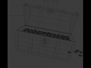 Treasure Island Model 3D