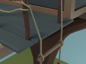 Tree house 3D Model