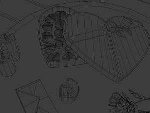 Valentines Day 3D Model
