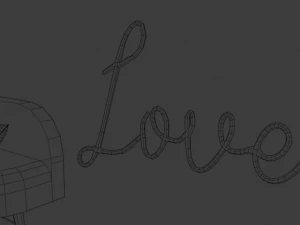 Valentines Day 3D Model