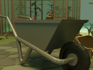 Vegetable garden Model 3D