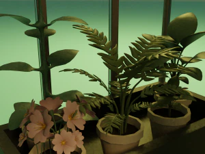 Vegetable garden 3D Model