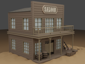 Western Modello 3D