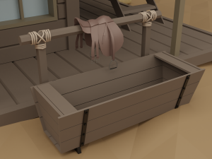 Western Modello 3D