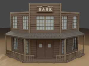 Western Modello 3D