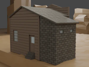 Западный 3D Модель