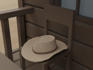 Западный 3D Модель