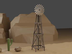 Western Modello 3D