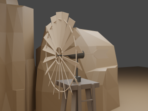 Western Modello 3D