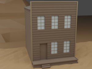 Western Modello 3D
