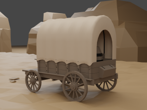 Western Modello 3D