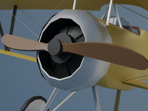 Airplane 3D मॉडल