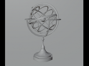 Armillary sphere 3D 模型