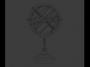 Armillary sphere 3D 模型